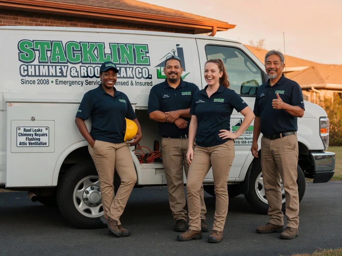 Chimney flashing repair company in Mount Hermon, CA